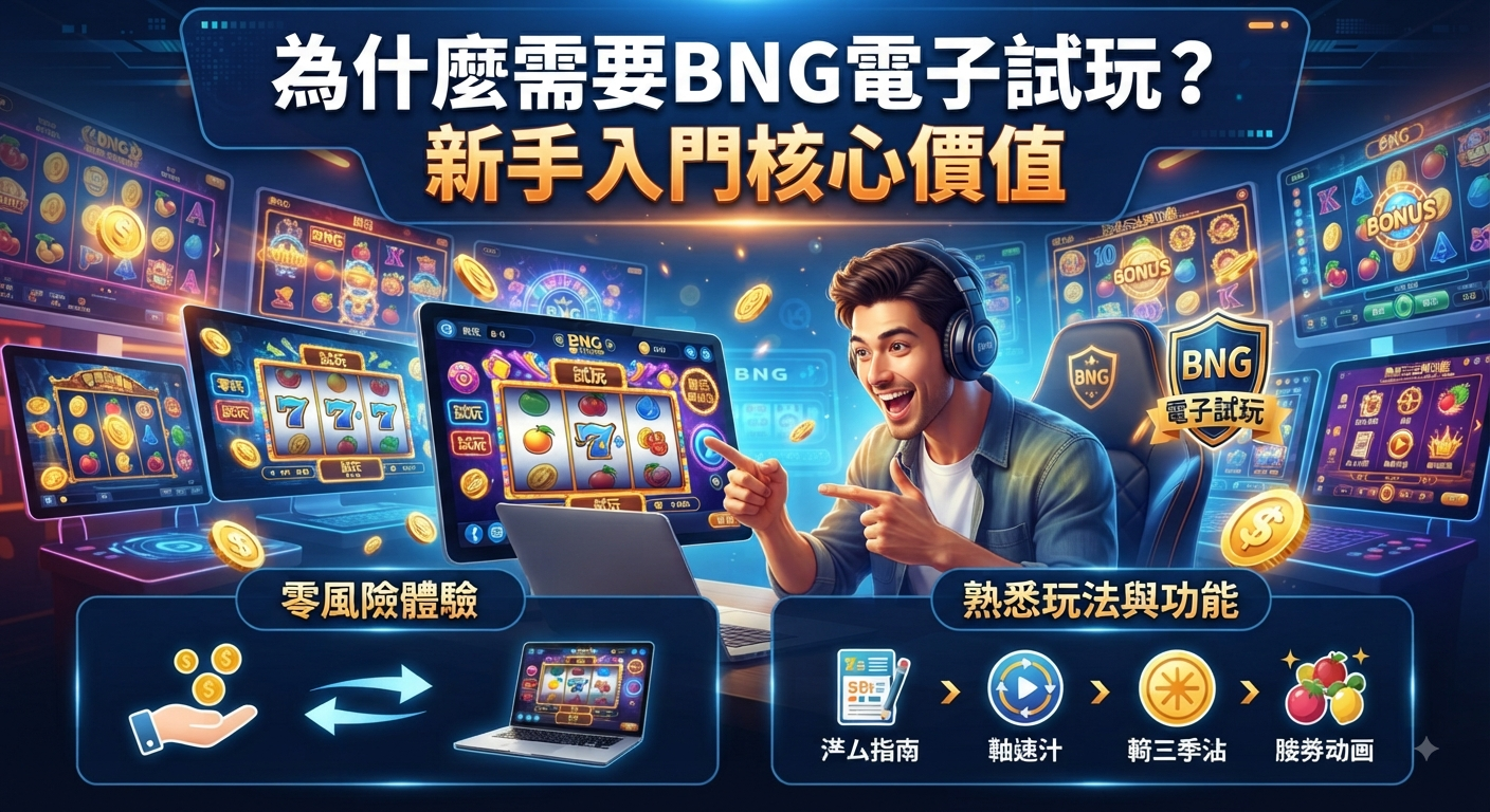為什麼需要bng電子試玩?新手入門核心價值